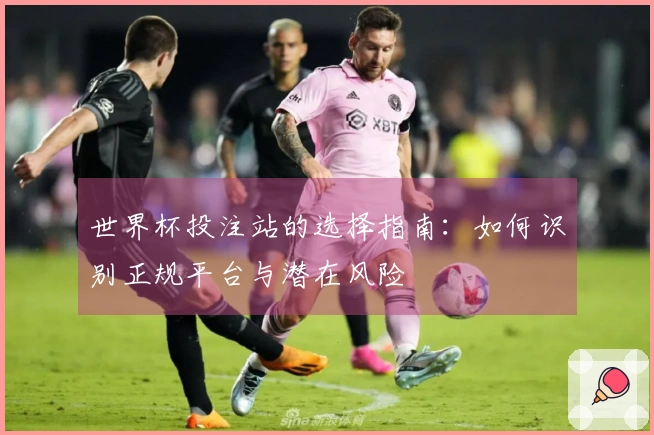世界杯投注站的选择指南：如何识别正规平台与潜在风险