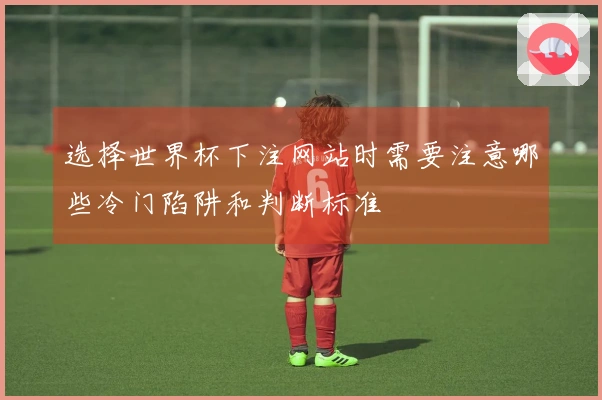 选择世界杯下注网站时需要注意哪些冷门陷阱和判断标准