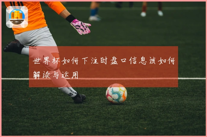 世界杯如何下注时盘口信息该如何解读与运用